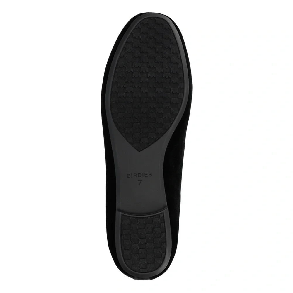 Birdies The Starling in Black Velvet Loafer - Picture 14 of 16